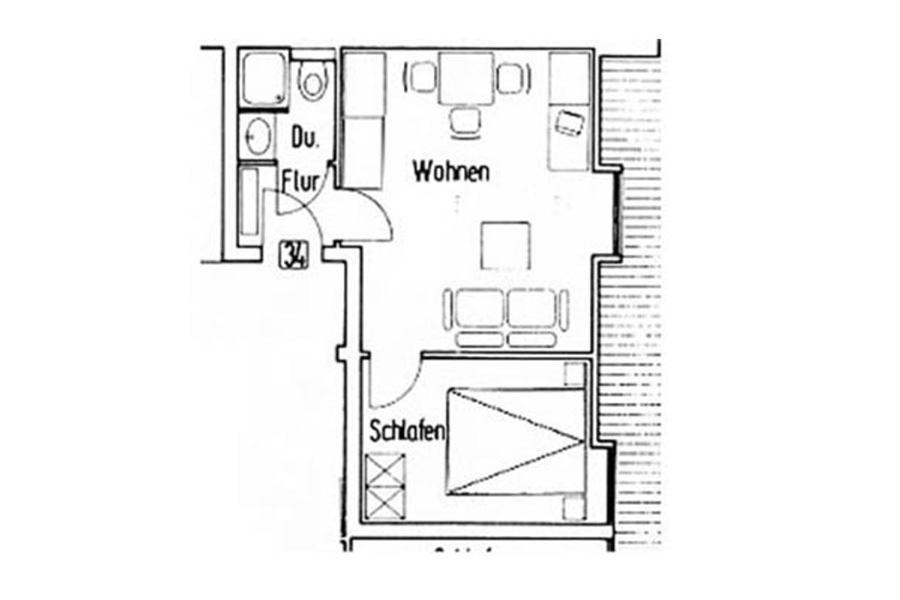 Haus Bielefeld Ferienwohnung 34 Norderney Exterior foto